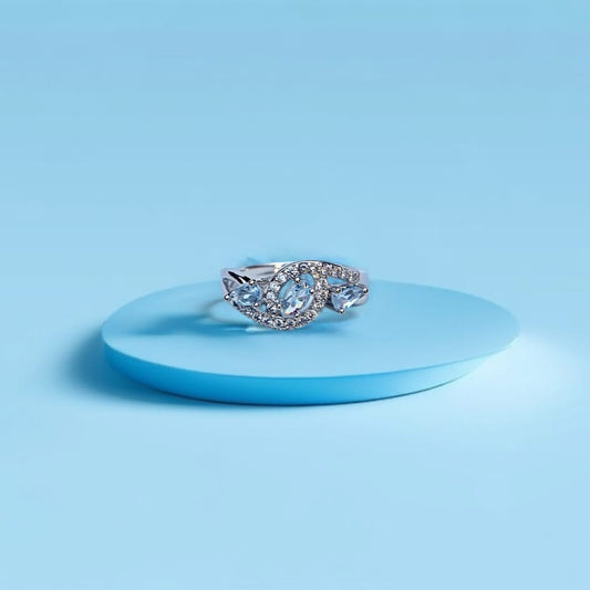Carat Chic Ring Electroplating Sparkling