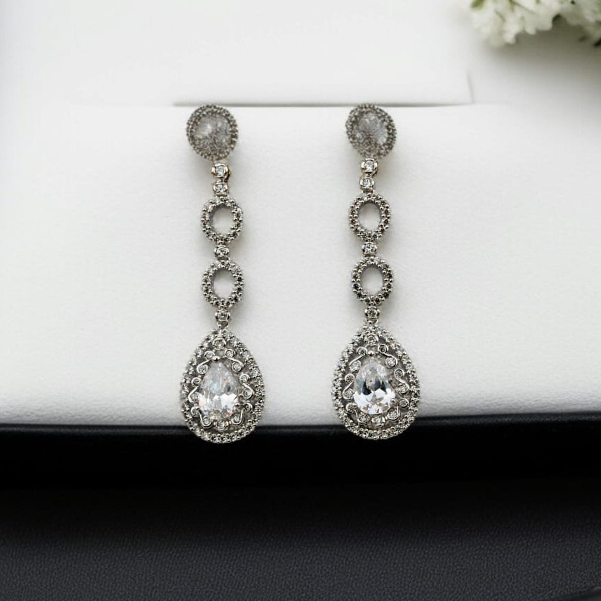 Anti-Allergy Stick-On Drop Earrings
